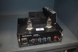A Studiospares valve mic preamplifier and a Phono preamp.