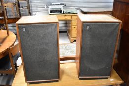 A pair of vintage Dynatron speakers, model LS4038