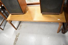 A vintage stylised coffee table