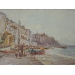 Tom Clough, (1867-1943), a watercolour, Grand Marine Capri, signed and attributed verso, 24 x