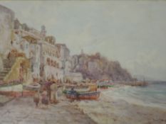 Tom Clough, (1867-1943), a watercolour, Grand Marine Capri, signed and attributed verso, 24 x