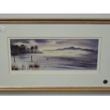 Diane Gainey, (contemporary), after, four Ltd Ed prints, Lake District views, inc Coniston Water,