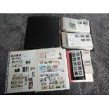 A collection in two albums of Channel Island and Isle of Man Mint and Used Stamps, mainly mint,