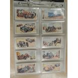 A collection of Trade and Reproduction Cards in 10 albums including Cars, Ships, Dogs etc, mainly