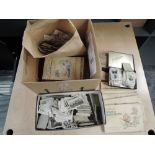 A collection of vintage Cigarette Cards, loose and in albums