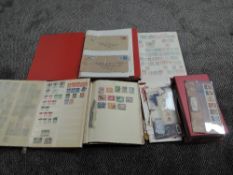 A collection of World Stamps and Covers in five albums and loose, mint & used, all periods along