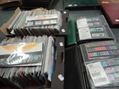 A collection of GB Presentation Packs, 1970's through to modern, two albums and two boxes, several