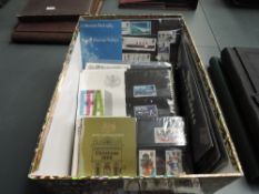 A collection of early GB Presentation Packs, 1965 700 Anniversary of Parliament through to