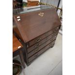 A period style bureau having some early features, possibly an early 20th Century reproduction