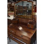 An early 20th Century mahogany dressing table