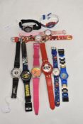 Ten boys/ girls watches including Lego, Spiderman and more.