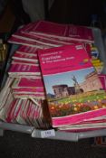 A selection of O/S ordnance survey guides and maps including local areas and Lakeland