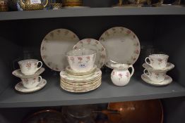 An early 20th century Aynsley part tea service patt no A1092