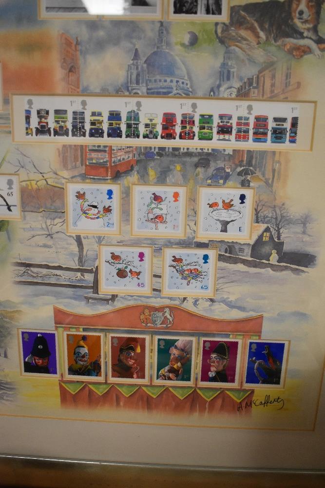 A modern limited edition philatelic stamp first day covers set by A McCafferty 50/500 - Image 3 of 5