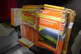 A good selection of local interest ordnance survey guides and maps