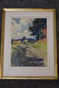 James Armstrong, (20th century), a watercolour, Tullesthwaite Hall Brigsteer, signed and dated