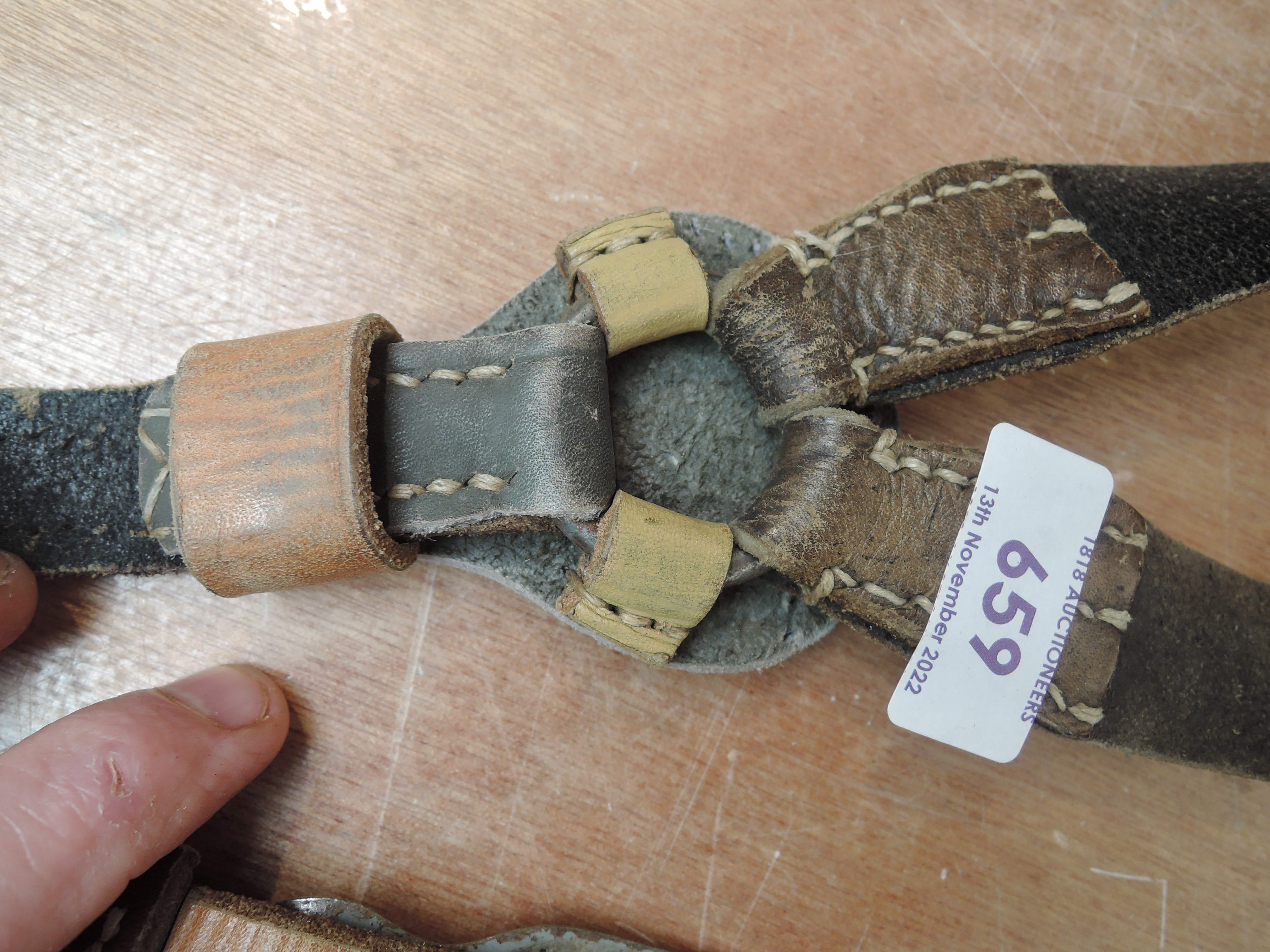 A set of German WW2 Waffen/SS Y Straps Webbing, complete - Image 5 of 5