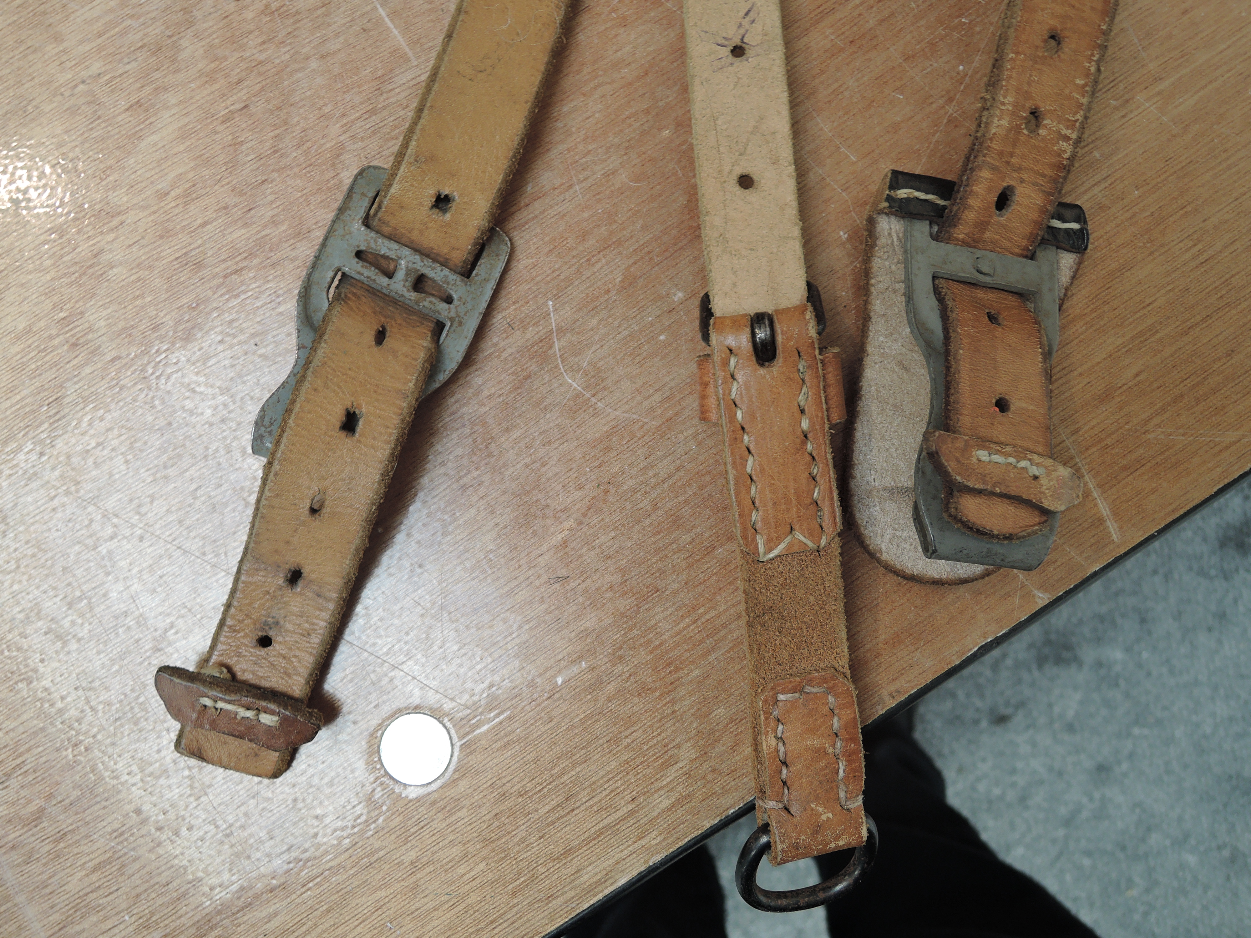 A set of German WW2 Waffen/SS Y Straps Webbing, complete - Image 3 of 5