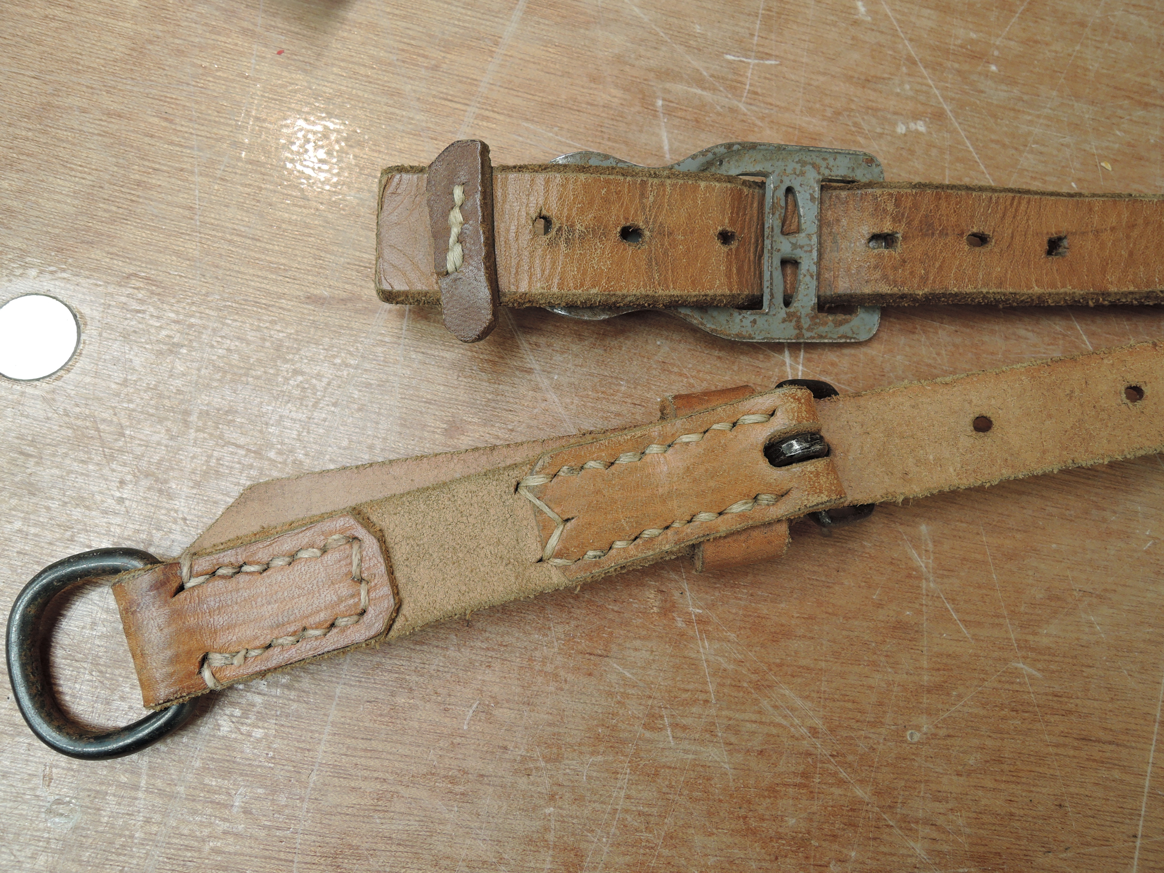 A set of German WW2 Waffen/SS Y Straps Webbing, complete - Image 4 of 5