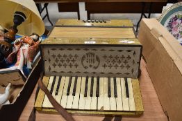 An Angelo Guiseppi piano accordion, (AF)