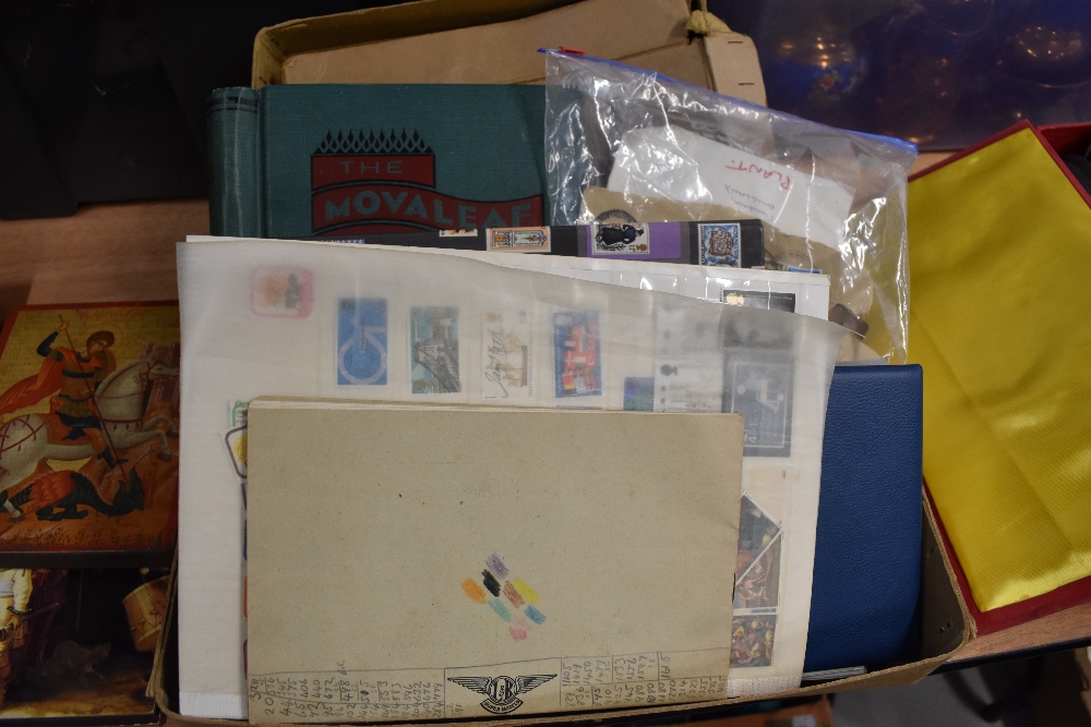 A selection of 20th century stamp albums and first day covers