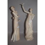 Two miodern Royal Doulton figurines from the Reflections series Dancing Delight HN3078 and