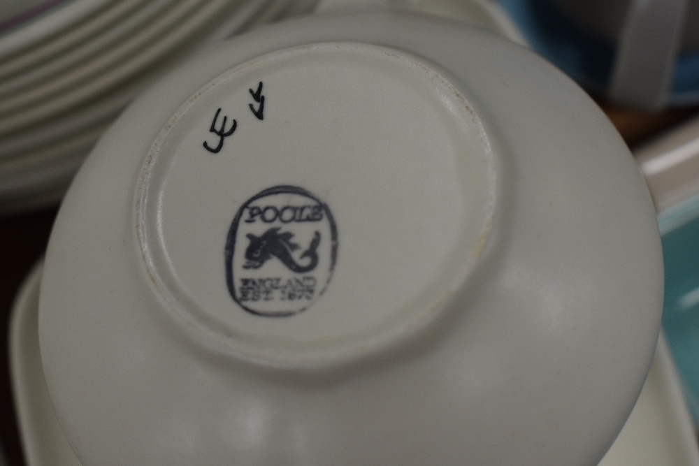 A selection of mid century Poole pottery dinner and tea wares - Image 3 of 5