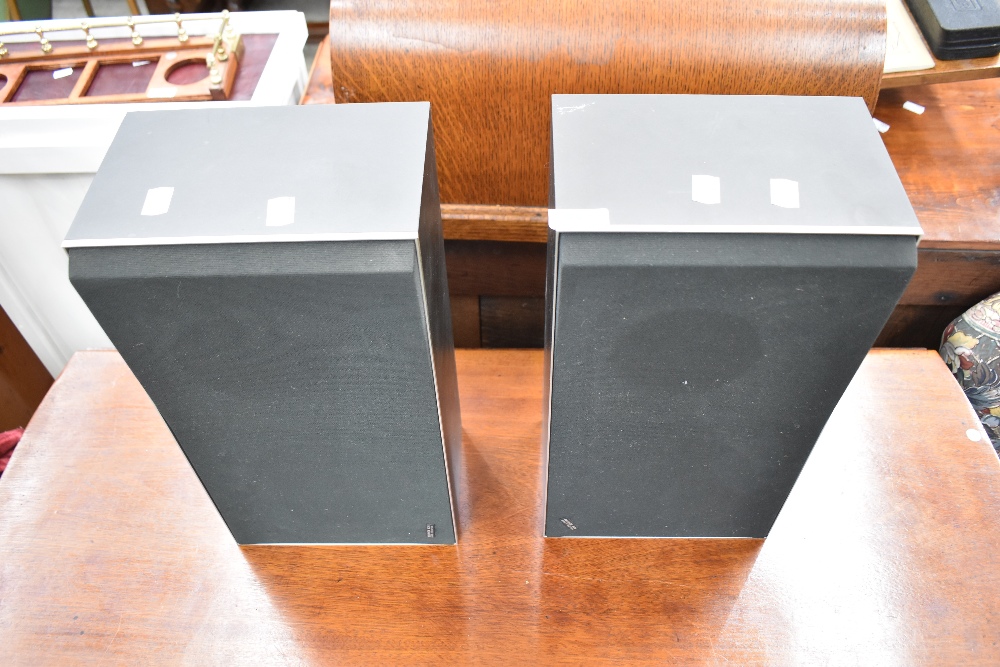 A pair of Beovox X25 speaker, by Band and Olufsen