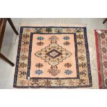 A Persian style prayer rug, approx 85 x 91cm