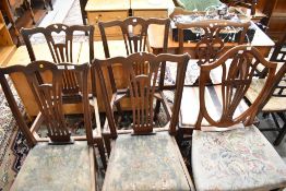 A selection of Period dining chairs