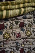 A collection of vintage curtains, the fabric perfect for crafts and projects too.