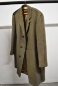 A 1960s gents Daks overcoat.