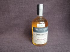 A bottle of The Distillery Reserve Collection Caperdonich 21 Year Old Speyside Single Malt Scotch