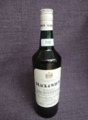 A bottle of 1950's/1960's Black & White Special Blend of Buchanan's Choice Old Scotch Whisky, by