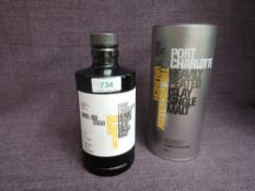 A bottle of Port Charlotte 13 Year Old Heavily Peated Islay Single Malt Scotch Whisky, The