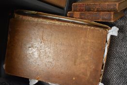 Antiquarian. Large Format bindings - notable works, includes; Thomas Scott's Holy Bible Edited by