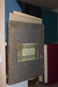 A selection of mixed library volumes including Cheshire Antiquities