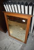 A 19t Century ex dressing table mirror