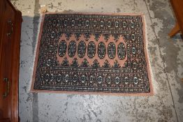 A traditional Persian prayer rug