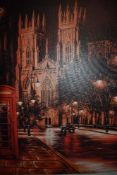 Braithwaite, (contemporary), after,a Ltd Ed print, Westminster Abbey, signed and num 10/195, 44 x