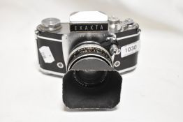 An Exakta Varex 11A with Carl Zeiss Jena Pancolor 2/50 lens No5822891