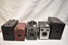 Five box cameras