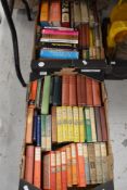 Two boxes of books including a wide selection of Everyman's Library. Titles include Karl Marx '