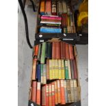 Two boxes of books including a wide selection of Everyman's Library. Titles include Karl Marx '