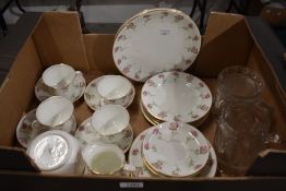 An early 20th century Aynsley part tea service patt no A1092