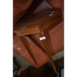 An early 20th Century Continental style octagonal occasional table having extensive mythical and
