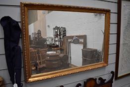 A gilt frame wall mirror , approx. 76 x 53cm