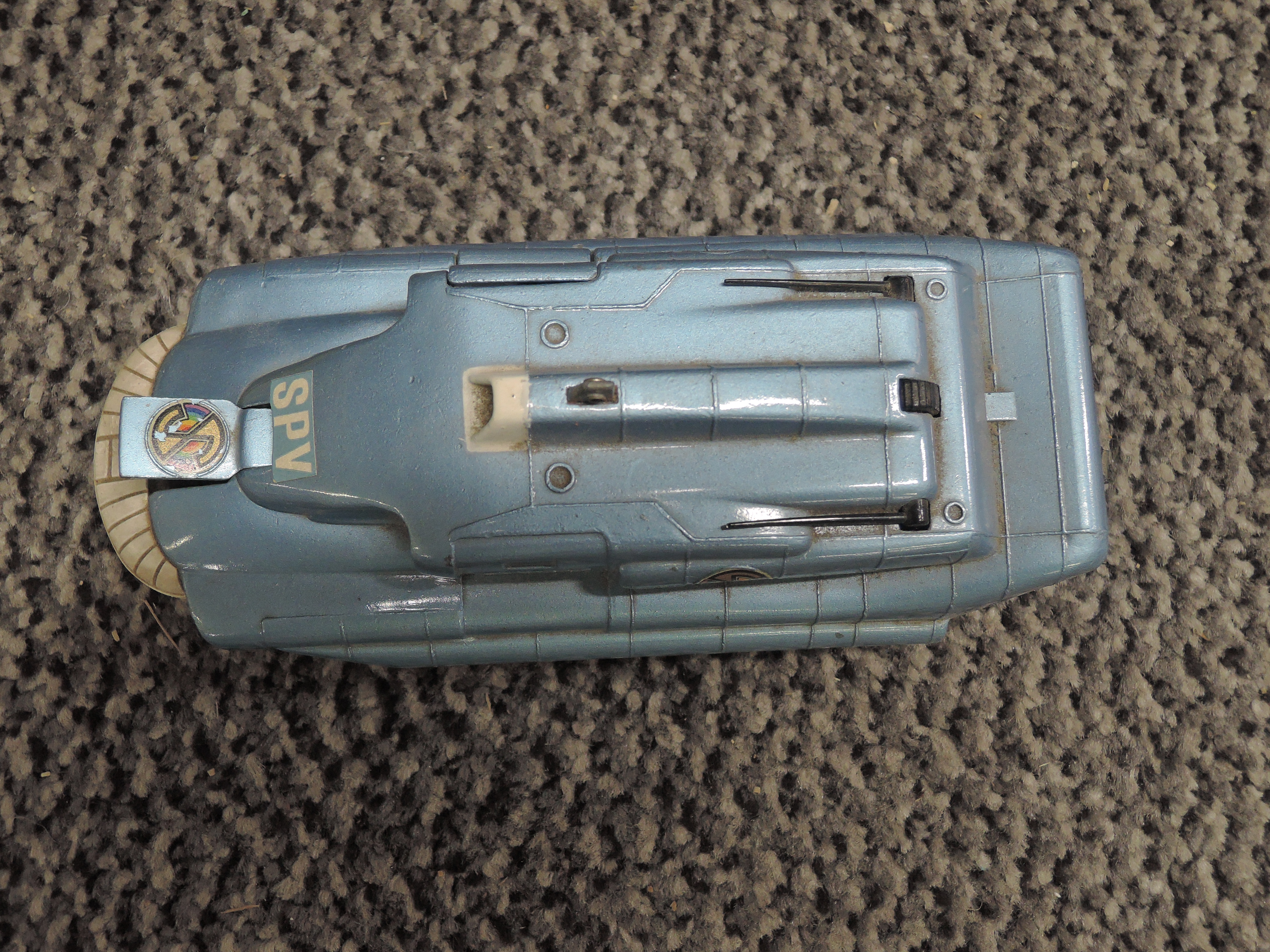A Dinky diecast, No104 Spectrum Pursuit Vehicle on inner card stand in original box with instruction - Image 9 of 13