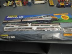 A Hornby 00 gauge Electric Train Set, R696 Intercity 225 containing Locomotive, Pantograph and two