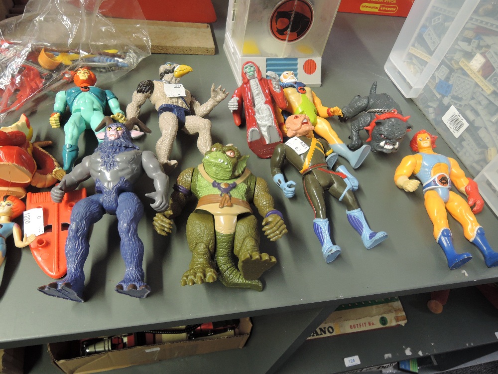 A collection of 1980'sLJN Toys Thundercats figures and accessories including Panthro, Mumm-Ra, Lion, - Image 3 of 3